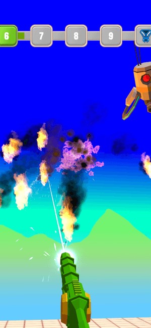 Nhảy qua các tòa nhà và bắn kẻ thù