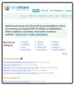 SlideShare: Discover and Share Presentations