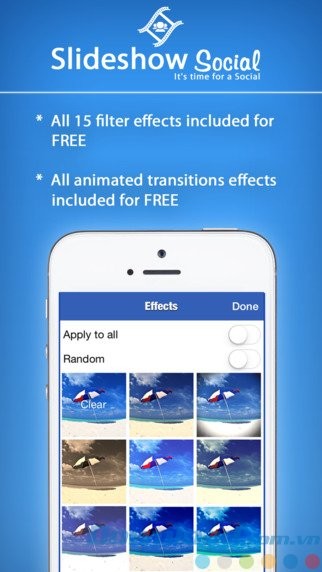 Hiệu ứng video đẹp