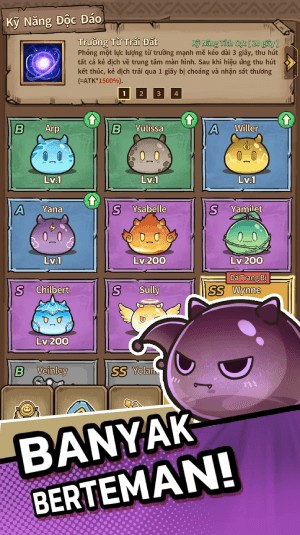 Nhiều kỹ năng chiến đấu