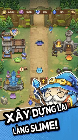 Xây dựng lại làng Slime