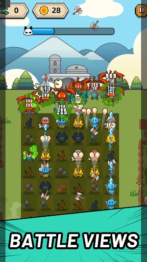 Slime Legion cho bạn chỉ huy đội quân quái vật chống lại các anh hùng