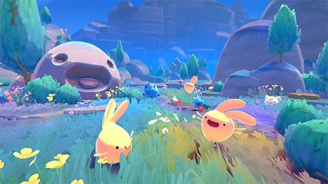 Cùng Beatrix LeBeau phiêu lưu khám phá đảo cầu vồng chứa đầy chất nhờn mới trong game Slime Rancher 2