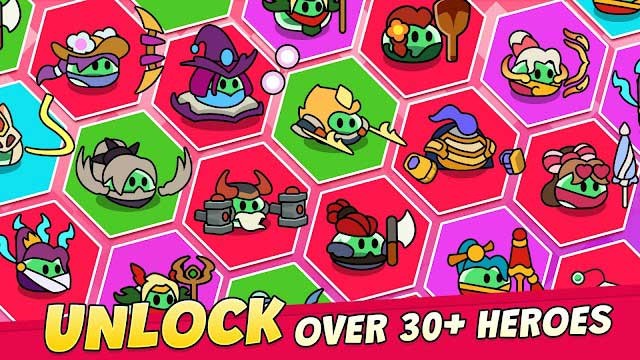 Mở khóa hơn 30 anh hùng slime độc đáo khác nhau