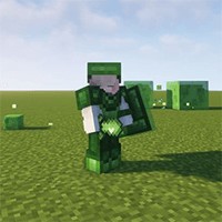Slimy Stuff Mod - Mod áo giáp slime Minecraft