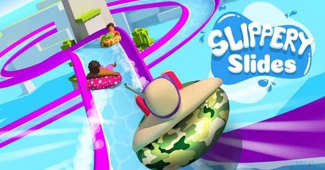 Tận hưởng cuộc đua trượt nước thú vị trong game hành động vui nhộn Slippery Slides cho Android