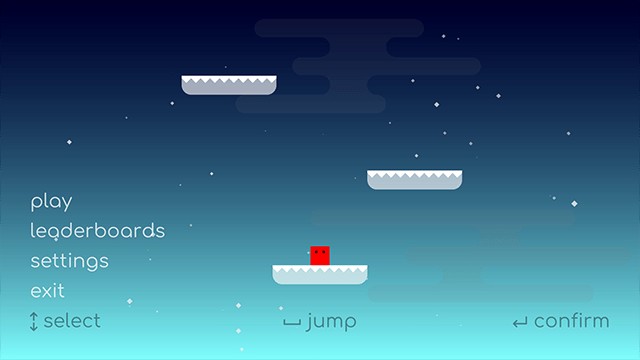 Điều khiển khối vuông nhảy lên bệ với 1 nút bấm duy nhất