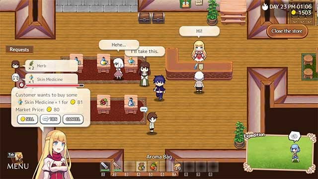 Nâng hạng cho hiệu thuốc bằng cách bán thuốc và thực phẩm trong cửa hàng