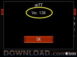 SLT-A77 Firmware