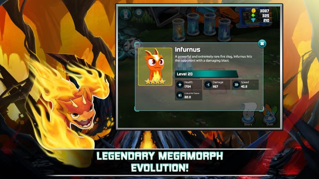 Sử dụng Đá tiến hóa để phát triển sên thành dạng Megamorph mạnh mẽ