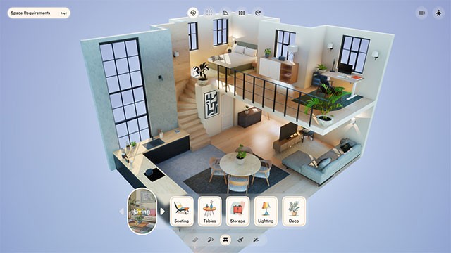 Small Spaces là game mô phỏng thiết kế nội thất và trang trí nhà cửa với không gian nhỏ hẹp