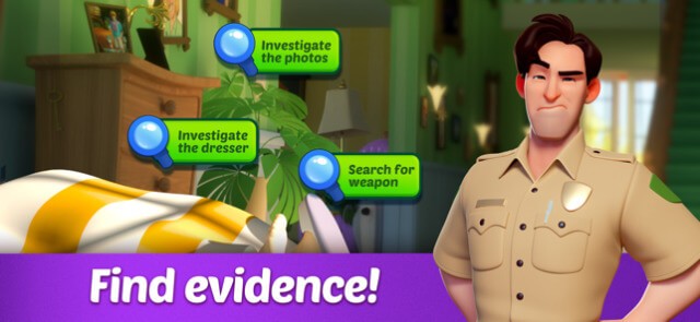 Tìm các bằng chứng để giải quyết vụ án trong game Small Town Murders
