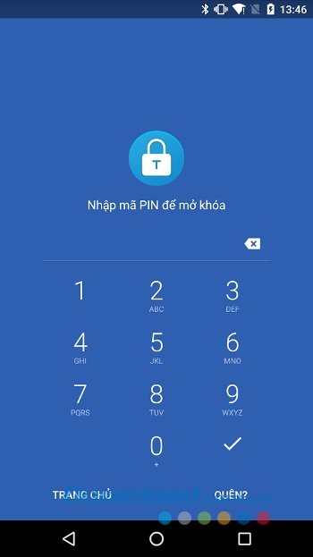Bảo mật dữ liệu bằng mã pin với AppLock 2 (Smart AppLock Free)