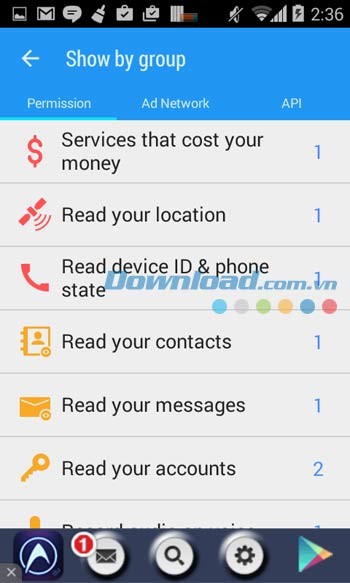 Tính năng cố vấn bảo mật trên Smart Booster - Free Cleaner