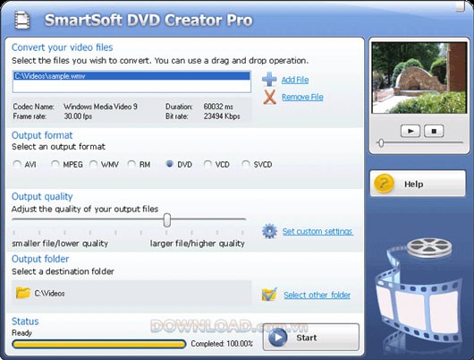 Smart DVD Creator Pro