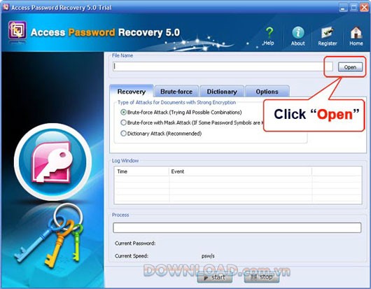 Smart Key Access Password Recovery