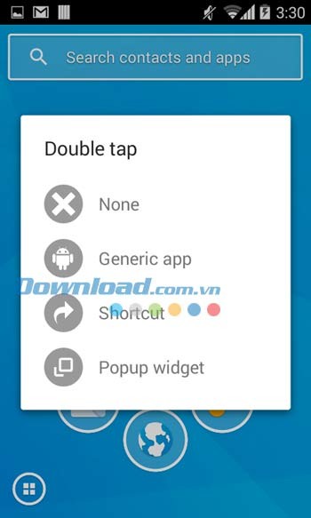 Kích hoạt tính năng Double Tap trong Smart Launcher 3