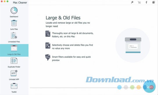 Giao diện Smart Mac Cleaner