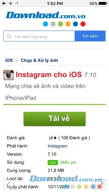 Duyệt web toàn màn hình