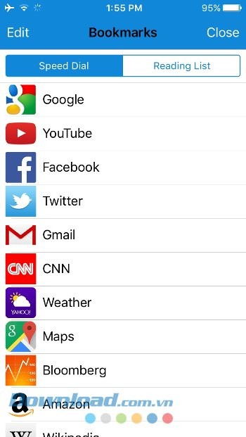 Truy cập web nhanh
