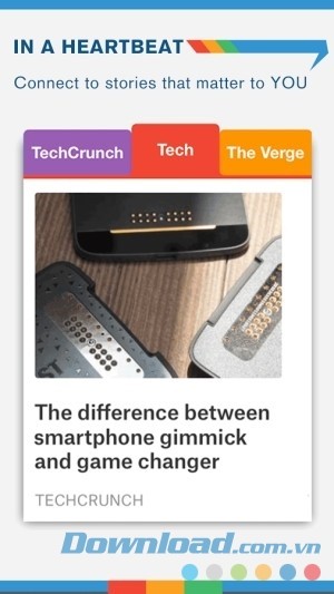 SmartNews cho Android có tốc độ tải nhanh