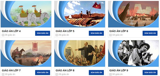 Các giáo án về môn học