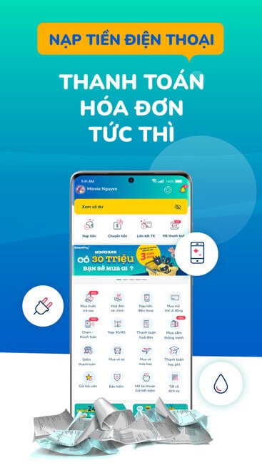Thanh toán hóa đơn tức thì