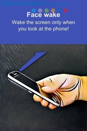 màn hình tự bật khi bạn nhìn