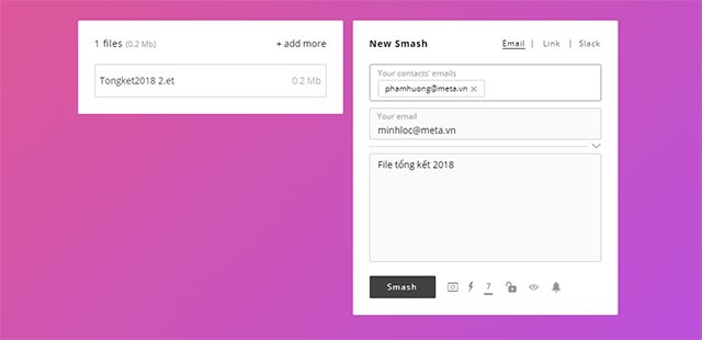 Chia sẻ file cực nhanh, không giới hạn dung lượng