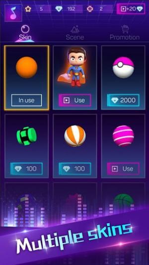 Nhiều trái bóng khác nhau