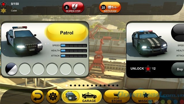 Xem và mua xe trong Garage