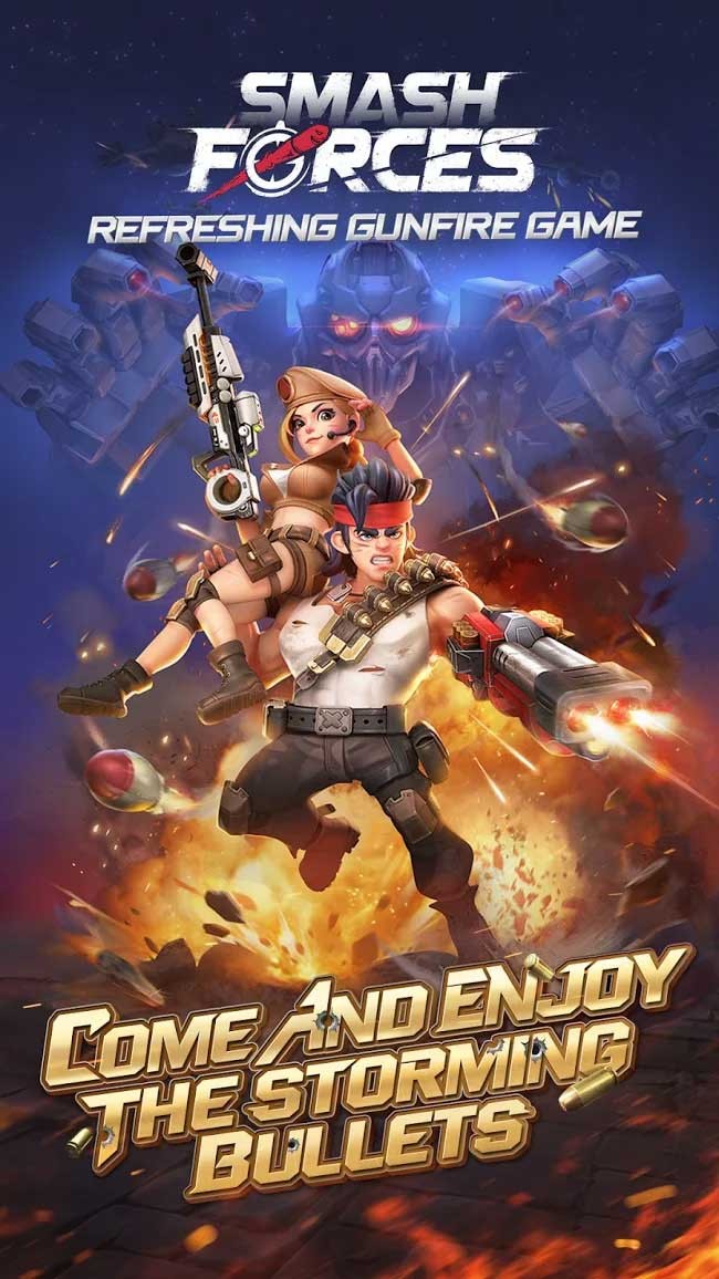 Giao diện game Smash Forces cho Android
