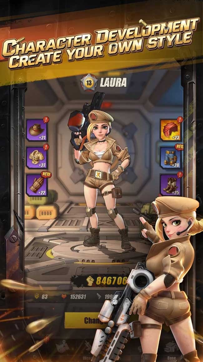 Lối chơi game Smash Forces cho Android