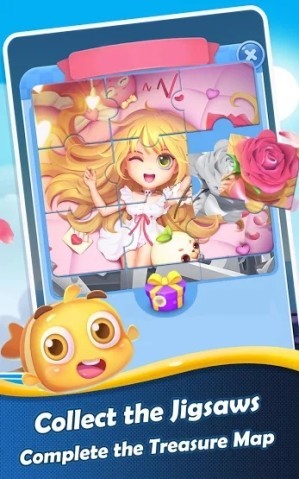 Thu thập mảnh ghép hoàn thành bản đồ kho báu