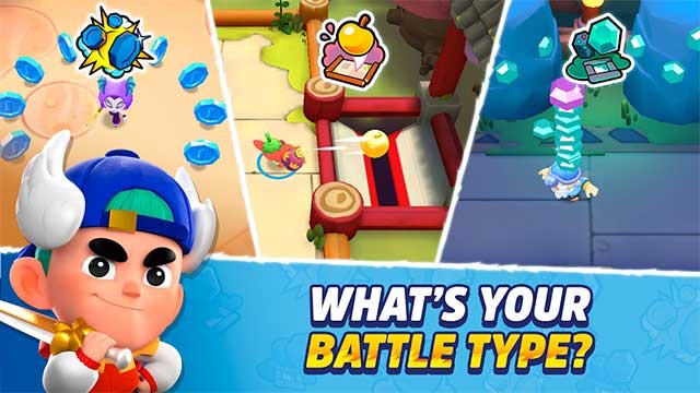 Smash League có nhiều chế độ chơi khác nhau được chọn một cách ngẫu nhiên