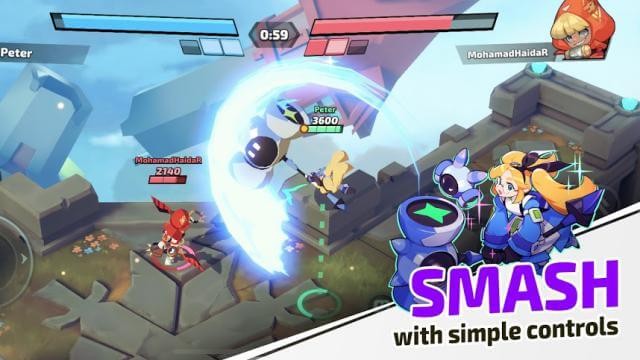 Game Smash Legends có cách điều khiển dễ dàng