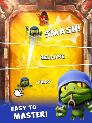 Smashing Four là game chiến lược dễ chơi, khá giống với trò chơi bắn bi-a