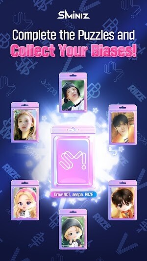 Hoàn thành câu đố và thu thập các thẻ ảnh nghệ sĩ