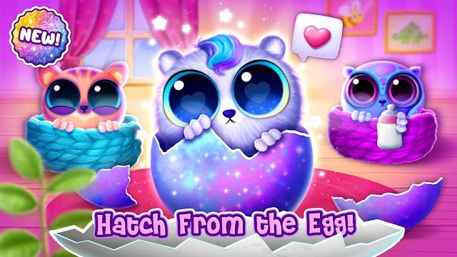 Ấp nở các quả trứng để thu thập thật nhiều thú cưng siêu cute trong game Smolsies - My Cute Pet House