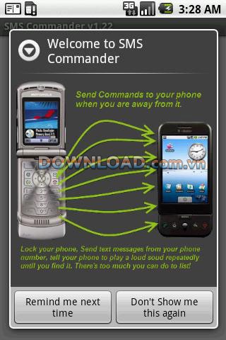 SMS Commander for Android