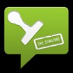 SMS Signature for Android 2.5 - Tạo tin nhắn mẫu