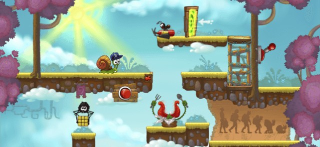 Tham gia phiêu lưu cùng ốc sên Bob trong game Snail Bob 3 mới