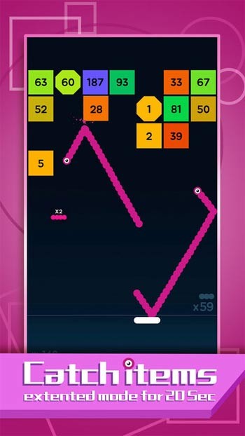 Thu thập các item rơi xuống để kéo dài thời gian