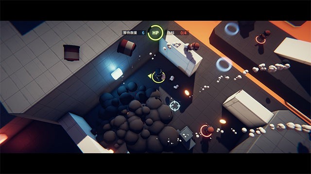 Snake Force là game rắn săn mồi phong cách bắn súng top-down cùng đồng đội