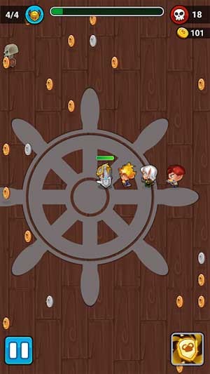 Mỗi chiến binh sau khi được thu nhận sẽ tự động đứng vào hàng ngũ