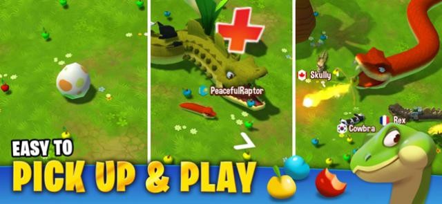 Game MOBA chiến tranh rắn hấp dẫn Snake Rivals cho iOS