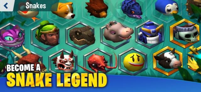 Tùy biến con vật của bạn và giúp nó trở thành Vua rắn trong Snake Rivals