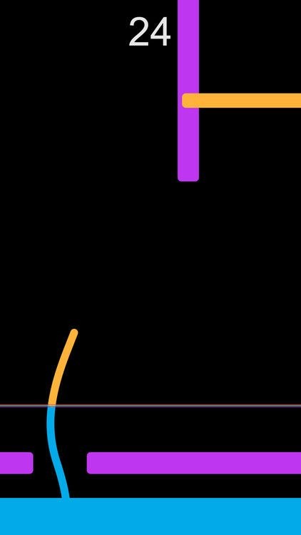 Rắn đổi màu sắc khi vượt qua đường kẻ nhấp nháy