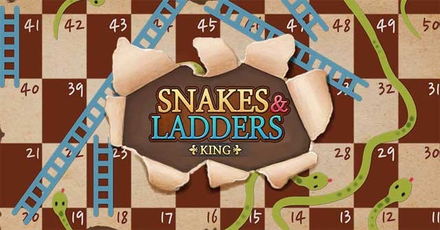 Snakes & Ladders King là phiên bản di động của board game kinh điển Rắn và Thang