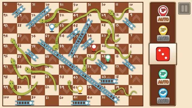 Snakes & Ladders King game có 3 chế độ mới lạ: sinh tồn, máy tính và nhiều người chơi